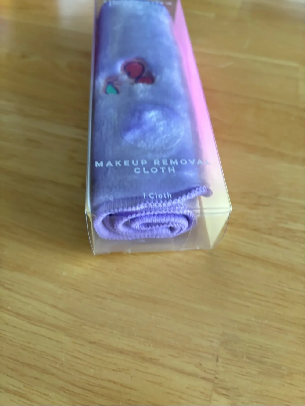 Stoney Clover Lane x Target Lavender Makeup Remover Cloth with Cherry Patch